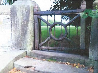 Burghley Lane - wicket gate